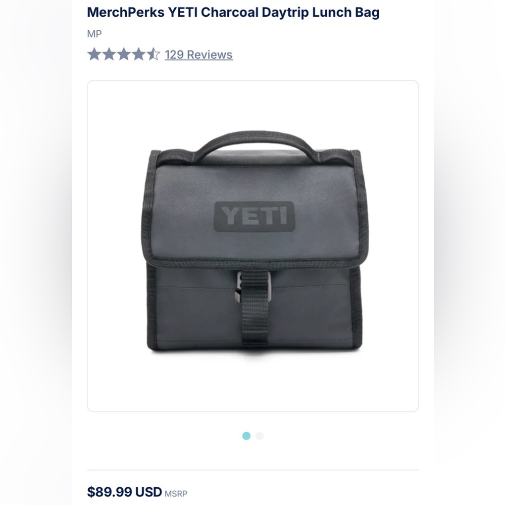 Yeti 6L Day Trip Lunch Bag - Gray